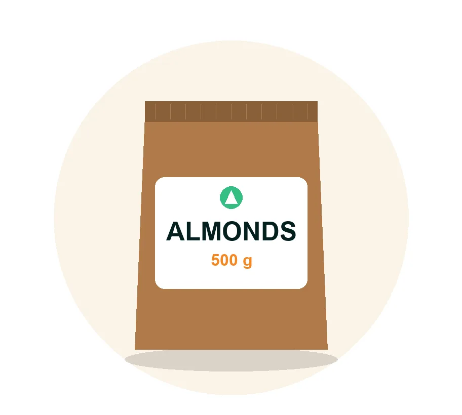 California Almonds 500g