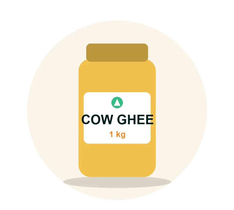 Pure Cow Ghee 1kg
