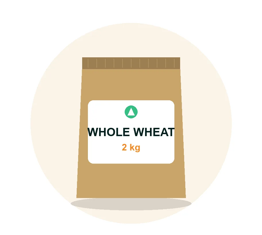 Whole Wheat Atta 2kg